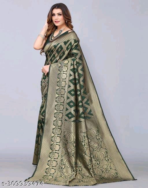 DN-Chex Box By Ritika Soft LIchi Silk Cloth Sarees Catalog